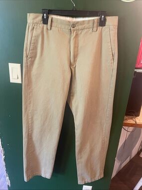 Steve & Barry's Men's Khaki Chinos - Light Tan Size 34x32